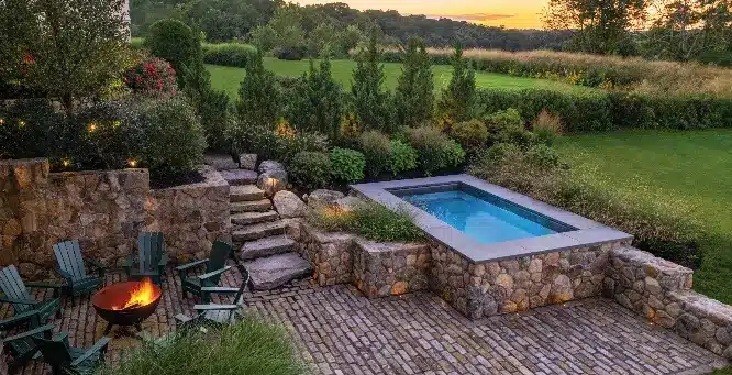 small plunge pool