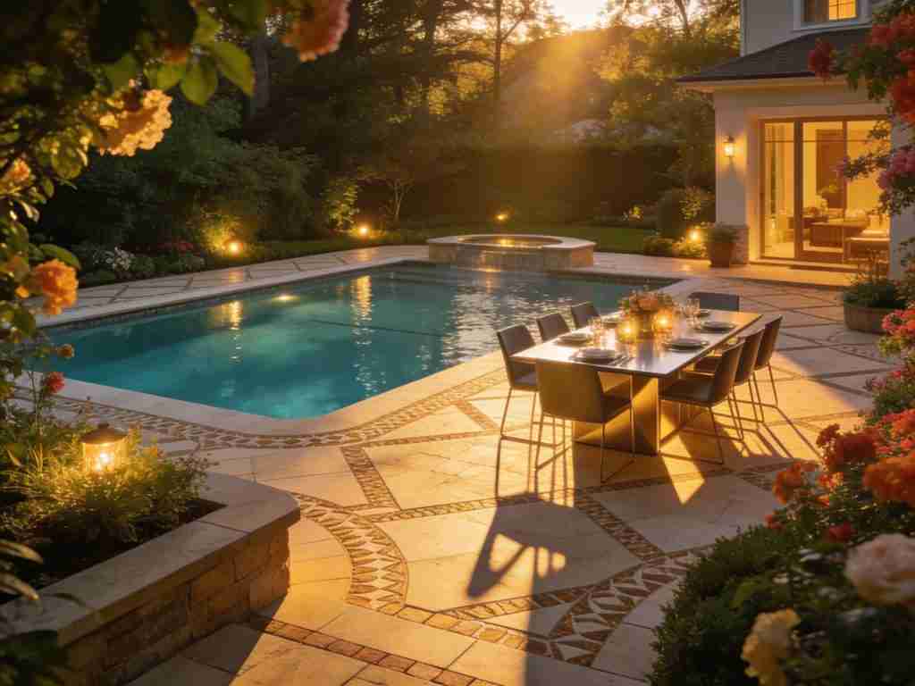 small backyard completed project Valley Stream